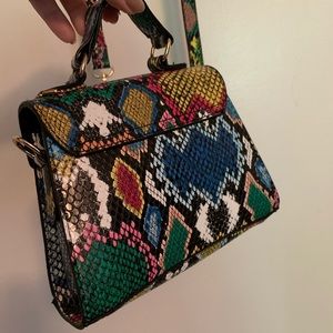 Snake Print Bag